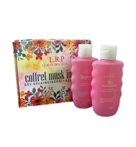 LRP - COFFRET MUSK INTIME : GEL ECLAIRCISSANT 100ML + GEL INTIME 10...